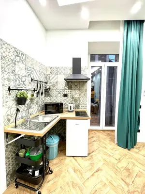 Cucina o angolo cottura di Loft in Borgo