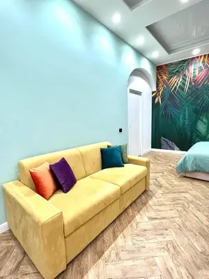 Area soggiorno di Loft in Borgo