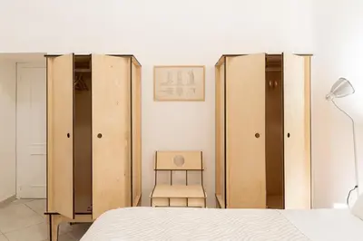 Letto o letti in una camera di Salita Trinità