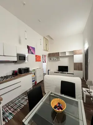 Cucina o angolo cottura di Riviera Apartment Napoli