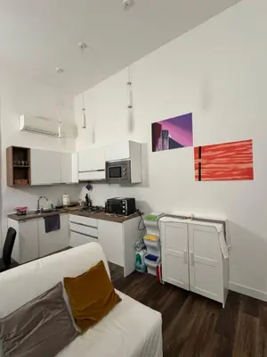 Cucina o angolo cottura di Riviera Apartment Napoli