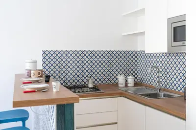 Cucina o angolo cottura di Blue&Green Chiaia
