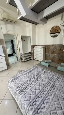 Letto o letti in una camera di Casa Della Felicità