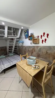Letto o letti in una camera di Casa Della Felicità