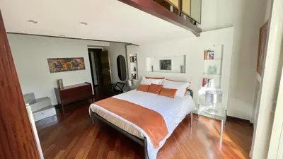 Letto o letti in una camera di Partenope 143
