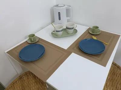Set per la preparazione di tè e caffè presso Domus Dante al balconcino