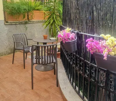 Balcone o terrazza di La Casetta di Oppi