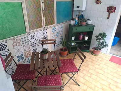 TV o dispositivi per l'intrattenimento presso Accasamia Neapolitan Apartments