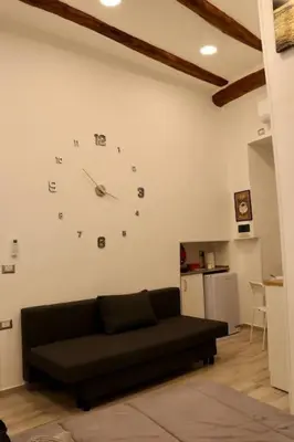 Area soggiorno di Casa We Love Napoli