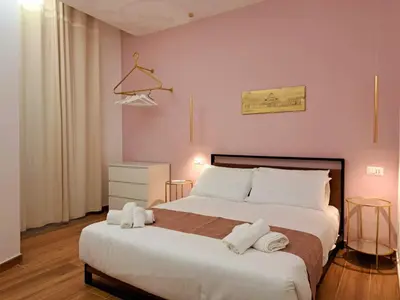 Letto o letti in una camera di Antichi Orefici