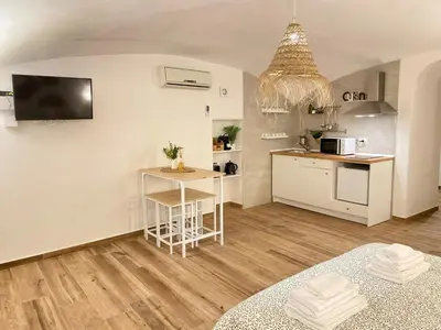 Cucina o angolo cottura di Pied à terre - Napoli centro - Chiaia 