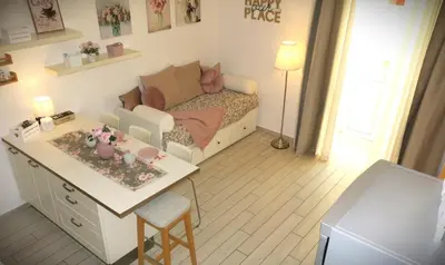 Area soggiorno di Chiaia Chic House