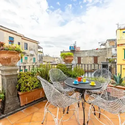 Santa Chiara Charming House with Terrace at Historical Center