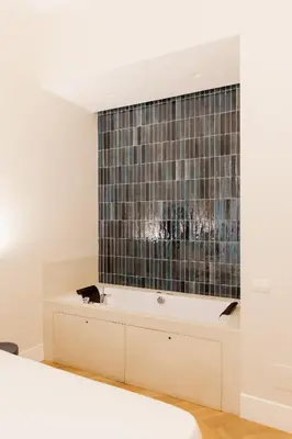Letto o letti in una camera di Residenza Umberto I
