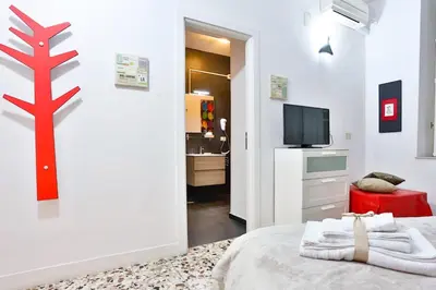Letto o letti in una camera di Da Francesco
