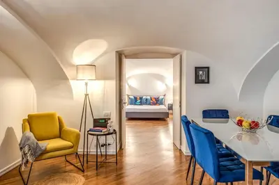 Area soggiorno di Pignatelli Apartment