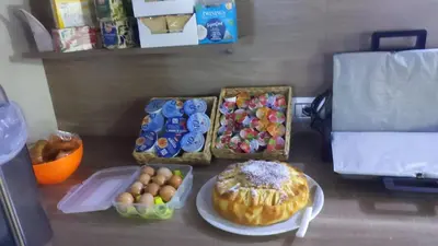 Cibo presso l'affittacamere o nelle vicinanze