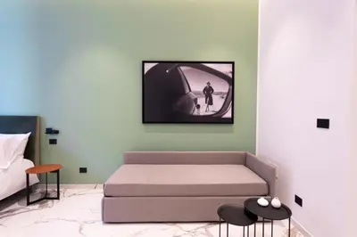Area soggiorno di InSogno Suites