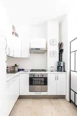 Cucina o angolo cottura di Apartmento Centrale Vista Capri