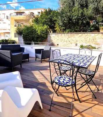 Area soggiorno di Domus Neapolis Happy Holiday