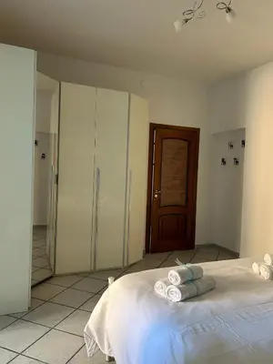 Letto o letti in una camera di Casa Mia nel cuore di Napoli