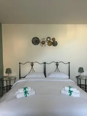 Letto o letti in una camera di Casa Mia nel cuore di Napoli