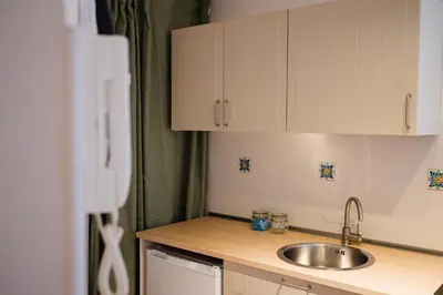 Cucina o angolo cottura di Casetta Vacanze Partenope
