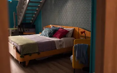 Letto o letti in una camera di Home & more Brigida