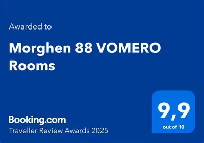 Certificato, attestato, insegna o altro documento esposto da Morghen 88 VOMERO Rooms