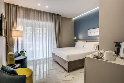 Letto o letti in una camera di The Oasis