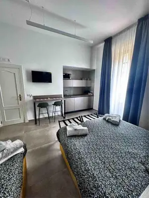 Letto o letti in una camera di La Casa di Giano