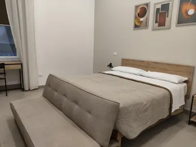 Letto o letti in una camera di Gradini a Toledo