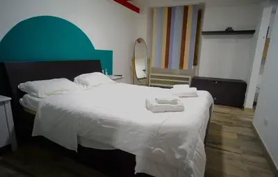 Letto o letti in una camera di Lallarella 17