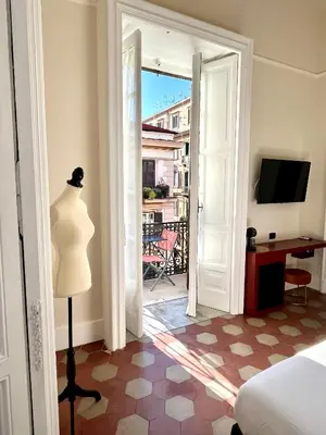 Letto o letti in una camera di Voglia 'e turnà