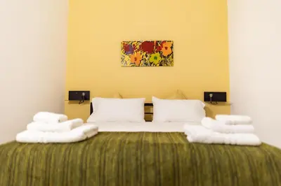 Letto o letti in una camera di Sebeto di Porto