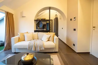 Area soggiorno di Margherita Apartments