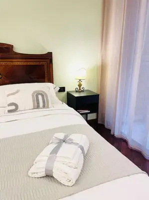Letto o letti in una camera di Re Gallo Luxury apartment Plebiscito in Via Chiaia