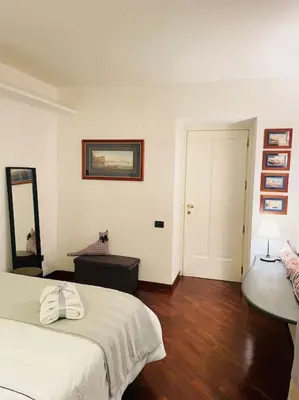 Letto o letti in una camera di Re Gallo Luxury apartment Plebiscito in Via Chiaia