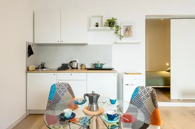 Cucina o angolo cottura di Corte Belvedere