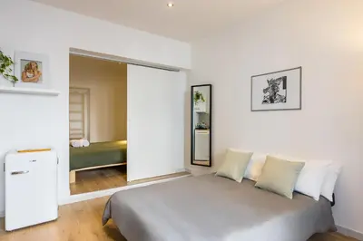 Letto o letti in una camera di Corte Belvedere