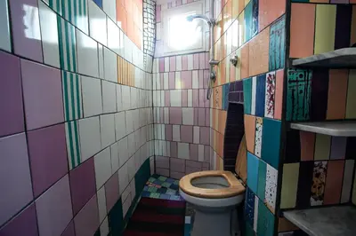 Bagno di Confortevole camera in pieno centro