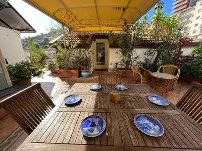 Patio o area all'aperto di Penthouse Ventaglieri with Panoramic Terrace