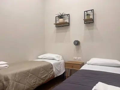 Letto o letti in una camera di Scio' apartment-centro storico-