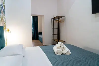 Letto o letti in una camera di A Casa di Edel