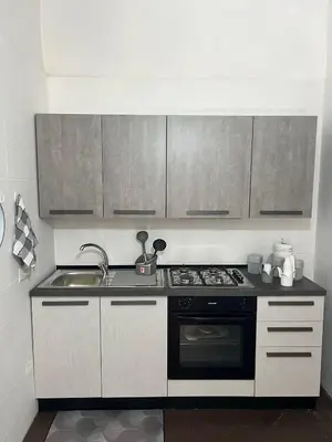 Cucina o angolo cottura di Napoli Olè suite