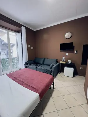 Letto o letti in una camera di Stella Sirio