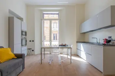 Cucina o angolo cottura di La Fontana luxury House By Dimorra