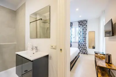 TV o dispositivi per l'intrattenimento presso Montesanto View Rooms by Wonderful Italy