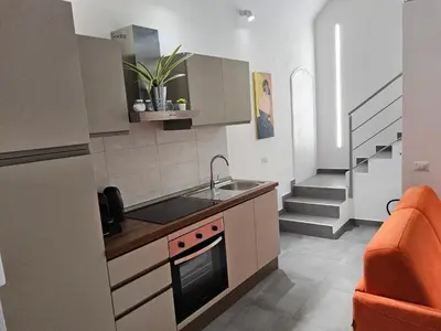 Cucina o angolo cottura di Casa Morena, nel cuore di Napoli