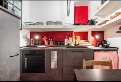 Cucina o angolo cottura di La Casa dei Librai